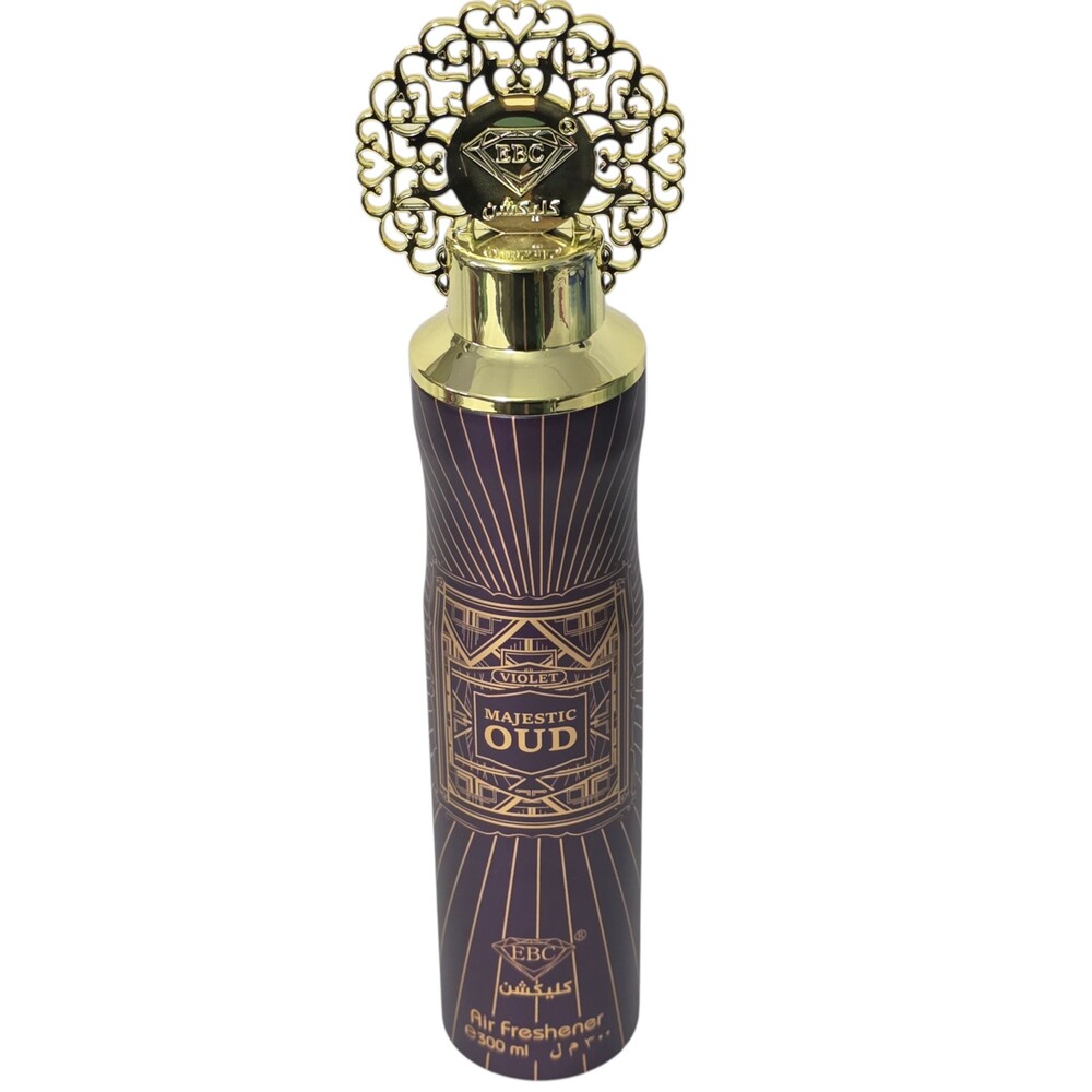 EBC Violet Majestic Oud Air Freshener 300ml Dubai Metal Can Premium NEW